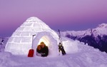 На Камчатке строят отель из снега и льда с горячим бассейном 